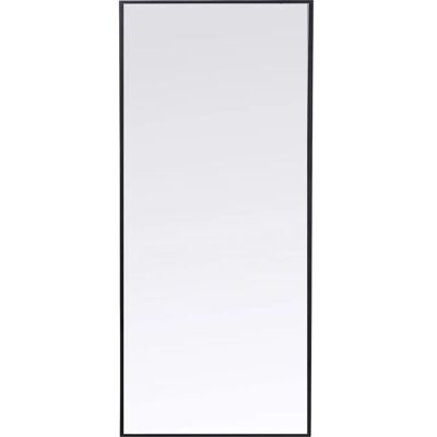 KARE Design Schwarz Rechteckiger Ganzkörperspiegel - Spiegel KARE Design Schwarz Rechteckiger Ganzkörperspiegel - Spiegel