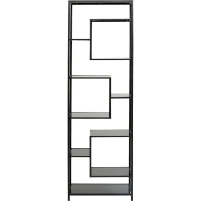 Estantería Negra de Kare Design - Almacenamiento Moderno Estantería Negra de Kare Design - Almacenamiento Moderno