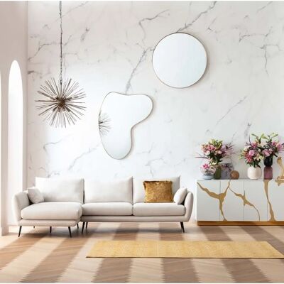 Kare Design Amalfi - Canapé d'angle - 3,5 Places - Crème - Publicité Kare Design Amalfi - Canapé d'angle - 3,5 Places - Crème - Publicité