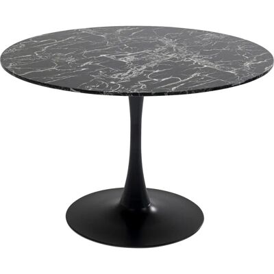 KARE Veneto Noir, marbre noir - Dining Table - Publicité KARE Veneto Noir, marbre noir - Dining Table - Publicité