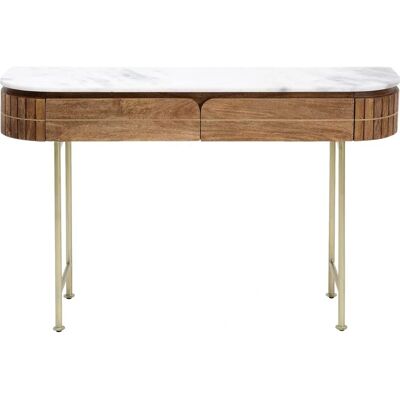 Kare Grace Konsole - Moderner Flur Marmor Holz Kare Grace Konsole - Moderner Flur Marmor Holz