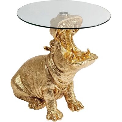 Kare Design Sitting Rhino - Zwierzęcy stolik boczny - 48cm Kare Design Sitting Rhino - Zwierzęcy stolik boczny - 48cm