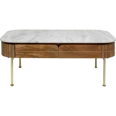 KARE Design - Sofabord Grace 60x110cm - Hvid KARE Design - Sofabord Grace 60x110cm - Hvid