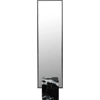 KARE DESIGN Hulda Schwarz Wandspiegel - Rechteckiger Glaspaneel KARE DESIGN Hulda Schwarz Wandspiegel - Rechteckiger Glaspaneel