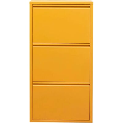 Kare Design - Organisateur de chaussures mural - Jaune - Rangement à chaussures Kare Design - Organisateur de chaussures mural - Jaune - Rangement à chaussures