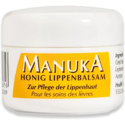 Manuka Honig Lippenbalsam - Feuchtigkeitsspendend - 5 ml Manuka Honig Lippenbalsam - Feuchtigkeitsspendend - 5 ml