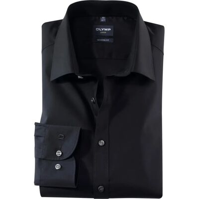 Chemise noire OLYMP Luxor Slim Fit - Chemise - Publicité Chemise noire OLYMP Luxor Slim Fit - Chemise - Publicité