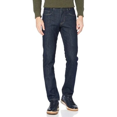 Gardeur Nevio Regular-Fit Jeans Donker Denim Blauw - Jeans Gardeur Nevio Regular-Fit Jeans Donker Denim Blauw - Jeans