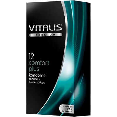 Preservativi Vitalis Comfort Plus - Confezione da 24 Preservativi Vitalis Comfort Plus - Confezione da 24