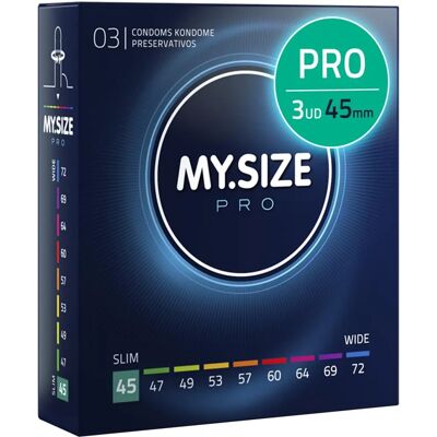 My Size Pro Condoms 45mm - Latex, Vegan, Ultra-Thin My Size Pro Condoms 45mm - Latex, Vegan, Ultra-Thin