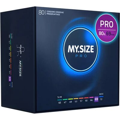 My Size Pro Preservativos Personalizados - Ultra Sensíveis, Vegan, 80 Unidades My Size Pro Preservativos Personalizados - Ultra Sensíveis, Vegan, 80 Unidades