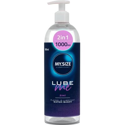 Lubrificante à base de água Lube Me 2 em 1 - 1000ml Lubrificante à base de água Lube Me 2 em 1 - 1000ml