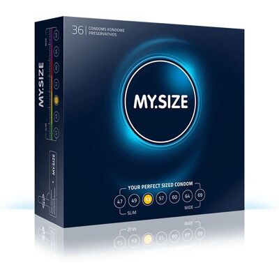 My.Size 53 Natural Latex Condom My.Size 53 Natural Latex Condom
