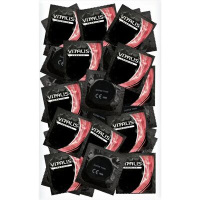 Preservativi Vitalis Latex Naturale Ultra Sottile - 100 Pezzi Preservativi Vitalis Latex Naturale Ultra Sottile - 100 Pezzi