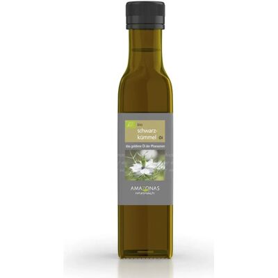 Amazonas Bio Schwarzkümmelöl 250 ml Nahrungsergänzung Amazonas Bio Schwarzkümmelöl 250 ml Nahrungsergänzung