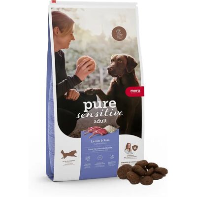Mera Dog Pure Sensitive Lams & Rijst Hondenvoer - Droogvoer Mera Dog Pure Sensitive Lams & Rijst Hondenvoer - Droogvoer