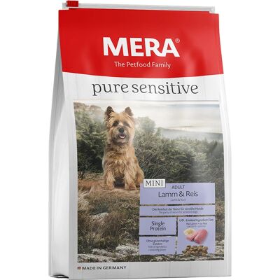MERA Hundfoder - Mini Känslig Lamm & Ris - 4kg MERA Hundfoder - Mini Känslig Lamm & Ris - 4kg