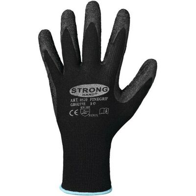 Gants en nylon Stronghand - Latex rétractable - Norme EN 388 - Publicité Gants en nylon Stronghand - Latex rétractable - Norme EN 388 - Publicité