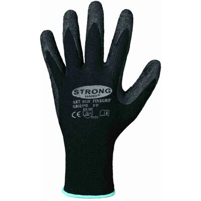 Gants en nylon Stronghand - Latex rétractable - Norme EN 388 - Publicité Gants en nylon Stronghand - Latex rétractable - Norme EN 388 - Publicité