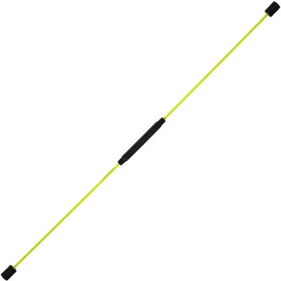 ENERGETICS Barra de Gimnasia de Vibración 160cm Amarillo/Negro - Barra de Vibración ENERGETICS Barra de Gimnasia de Vibración 160cm Amarillo/Negro - Barra de Vibración