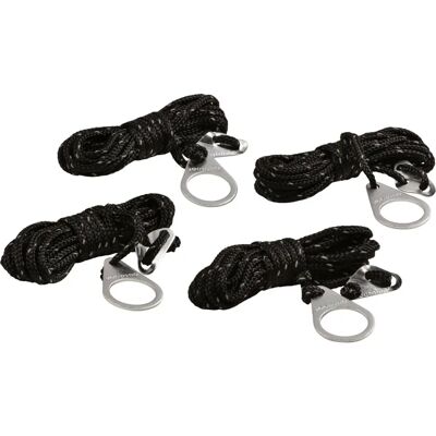 Cordes réfléchissantes McKINLEY pour tente - unisex - noir - 1 Cordes réfléchissantes McKINLEY pour tente - unisex - noir - 1