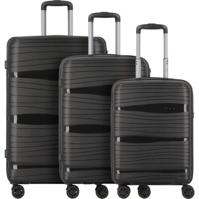 D&N Travel Line 4300 Kofferset - Schwarz D&N Travel Line 4300 Kofferset - Schwarz