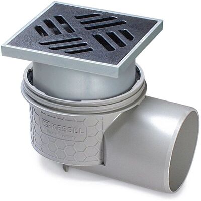 Practicus Ablauf Siphon - Seitlich - Schwarz - Modell KE45110.40 Practicus Ablauf Siphon - Seitlich - Schwarz - Modell KE45110.40