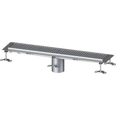 Kessel Ferrofix Edelstahl Rinne 6015100 - Senkrechter Auslauf Kessel Ferrofix Edelstahl Rinne 6015100 - Senkrechter Auslauf