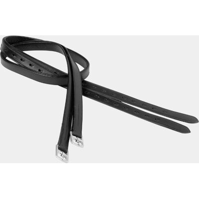 BUSSE Modell 155cm Steigbügelriemen - Schwarz/Edelstahl BUSSE Modell 155cm Steigbügelriemen - Schwarz/Edelstahl