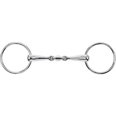 BUSSE Wassertrense Edelstahl doppelt gebrochen 14 mm 11,5 cm BUSSE Wassertrense Edelstahl doppelt gebrochen 14 mm 11,5 cm