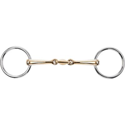 BUSSE Doppelt gebrochene Unterlegtrense Kaugan, 10,5cm BUSSE Doppelt gebrochene Unterlegtrense Kaugan, 10,5cm