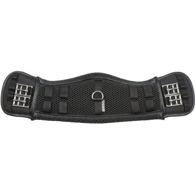 BUSSE - 3D Air Effect Curved Dressur D Kurzgurt - Schwarz BUSSE - 3D Air Effect Curved Dressur D Kurzgurt - Schwarz