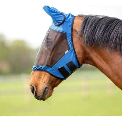 BUSSE - Fly Guard II - Blau - XWB - Horse Fly Mask BUSSE - Fly Guard II - Blau - XWB - Horse Fly Mask