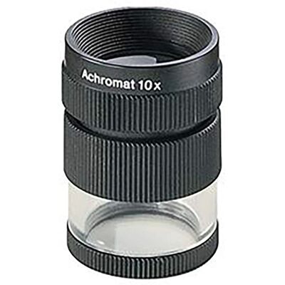 Loupe Eschenbach 115410 - 10x, lentille 23mm, Noir - Publicité Loupe Eschenbach 115410 - 10x, lentille 23mm, Noir - Publicité