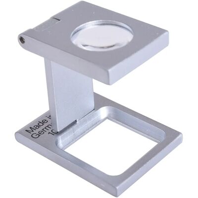 Eschenbach 1255 Silver 10x Precision Magnifier - Magnifying Glass Eschenbach 1255 Silver 10x Precision Magnifier - Magnifying Glass