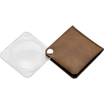 Loupe pliante en cuir Eschenbach 1752860 - 3,5x Loupe pliante en cuir Eschenbach 1752860 - 3,5x