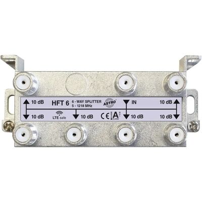 Astro HFT 6 6-fach Sat-Verteiler - Antennenzubehör Astro HFT 6 6-fach Sat-Verteiler - Antennenzubehör