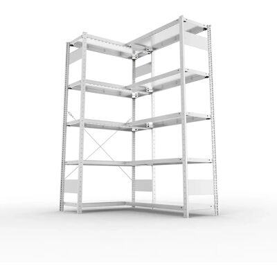Meta - Clip 100 2000x400 - 1000 - Corner shelf Meta - Clip 100 2000x400 - 1000 - Corner shelf
