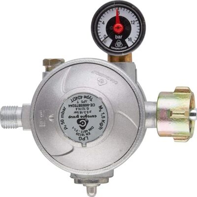 GW-t - GW-t 1,5 kg/h - 50 mbar - Zweistufig - Regulator GW-t - GW-t 1,5 kg/h - 50 mbar - Zweistufig - Regulator