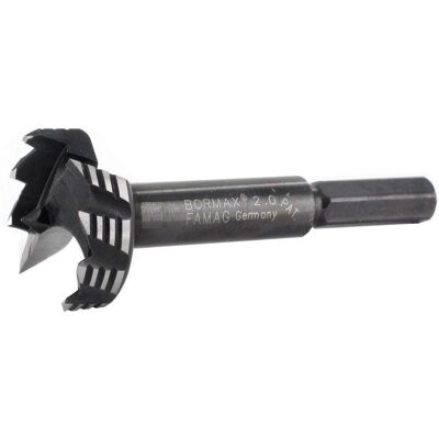 Famag Holzbohrer - Forstner 12mm, 90/57mm, Sechskant Famag Holzbohrer - Forstner 12mm, 90/57mm, Sechskant