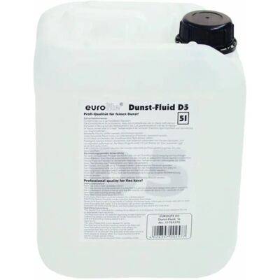 Eurolite D-5 Liquido Nebbia - 5L per Macchine Nebbia Eurolite D-5 Liquido Nebbia - 5L per Macchine Nebbia
