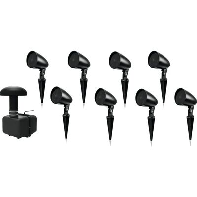 Omnitronic Omnitronic Set Gsub-8 Subwoofer enterré + 8x PS-2.5GS Haut-parleurs projection Omnitronic Omnitronic Set Gsub-8 Subwoofer enterré + 8x PS-2.5GS Haut-parleurs projection