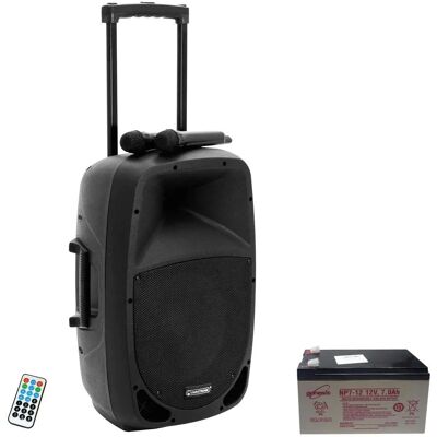 Omnitronic MES 15BT2 Tragbares PA-System mit Bluetooth - PA-System Omnitronic MES 15BT2 Tragbares PA-System mit Bluetooth - PA-System