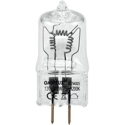 OMNILUX GX-6.35 300W Dimmbar Halogenlampe - Halogenlampe OMNILUX GX-6.35 300W Dimmbar Halogenlampe - Halogenlampe