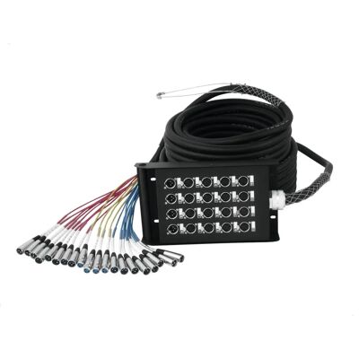 Cavo multicore Omnitronic XLR/XLR 30 m - Stagebox XLR/XLR Cavo multicore Omnitronic XLR/XLR 30 m - Stagebox XLR/XLR