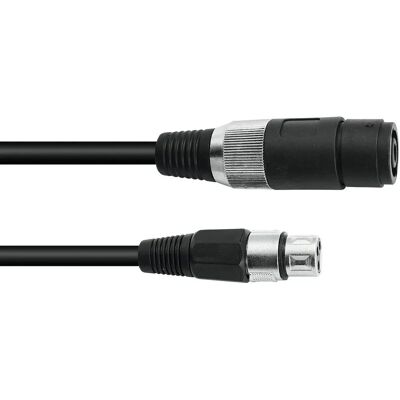 Omnitronic 30225600 Audiokabel - 1m XLR Schwarz Omnitronic 30225600 Audiokabel - 1m XLR Schwarz