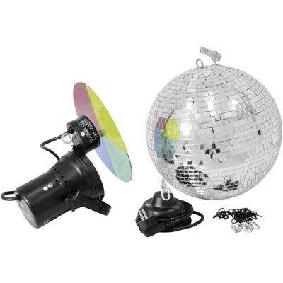 EuroLite Modell 50101860 - Färgväxlande discokula - Disco Ball Set EuroLite Modell 50101860 - Färgväxlande discokula - Disco Ball Set