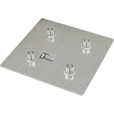 Alutruss Endplatte QQGP 50cm x 50cm - Quadlock Aluminiumstruktur 4 Punkte Alutruss Endplatte QQGP 50cm x 50cm - Quadlock Aluminiumstruktur 4 Punkte