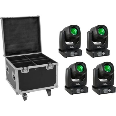 EUROLITE Beweglicher Scheinwerfer 90W COB LED mit Farb- und Gobo-Rad - Moving Head Beam EUROLITE Beweglicher Scheinwerfer 90W COB LED mit Farb- und Gobo-Rad - Moving Head Beam