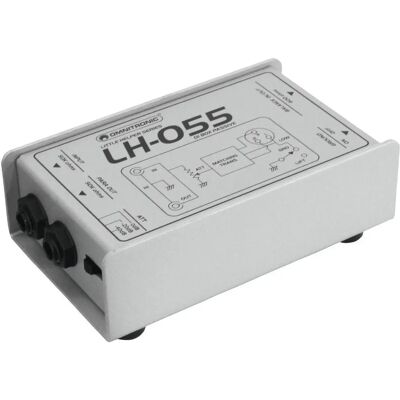 Omnitronic LH-055 Passiv DI-box - Effektanordning Omnitronic LH-055 Passiv DI-box - Effektanordning